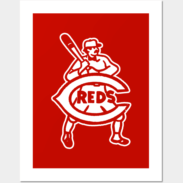 Go Reds! Wall Art by sombreroinc